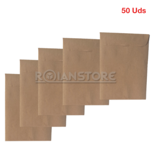 Saco Universal Kraft 70gr Pack 50 Unidades 30x40 cm