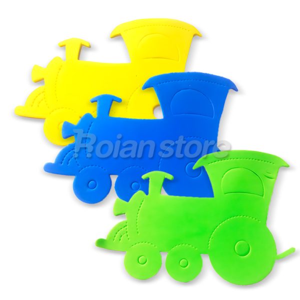 Goma Eva Adix Figuras Locomotoras de Goma Eva Pack x 30 Sets