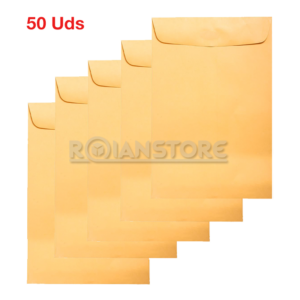Saco Oficio Amarillo Pack 50 Unidades 25x36 cm