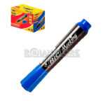 Marcador Permanente Bic Plumon Color Azul Set 12 Und