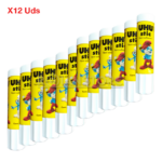Adhesivo UHU Stic Barra 21gr Pegamento Set 12 Unidades - Imagen 6