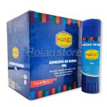 Barra Adhesiva Transparente Hand 40gr Pack 12 Unidades