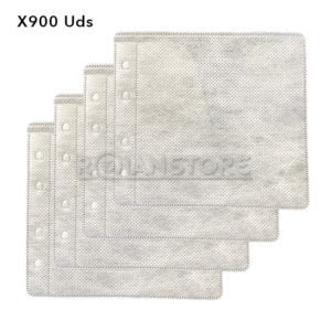 Funda Plástica 2 CD Perforaciones Para Archivar 1800 Cds