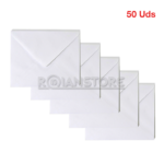 Sobre 1/2 Oficio Bond 24 80gr Pack 50 Unidades 26x20cm