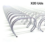 Anillo Metálico Blanco 9mm 20 Unidades Capacidad 65 Hojas - Imagen 7