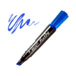 Marcador Permanente Bic Plumon Color Azul Set 12 Und - Imagen 4