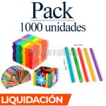 Palos de Helado Colores Surtidos Pack de 1000 Unidades - Imagen 2