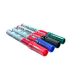 Set 4 Plumon Marcador Pizarra Blanca + Borrador - Imagen 3