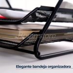 Bandeja Organizador de Documentos Metálica Tres Niveles - Imagen 2
