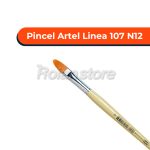 Pincel Artel Linea 107 N12 Pelo Sintetico Almendrado Set 12Un - Imagen 3