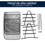 Bandeja Organizador de Documentos Metálica Tres Niveles - Imagen 3