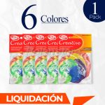 Goma Eva Adix Manzanas de Goma Eva Pack x 90 Sets 6 Colores - Imagen 4