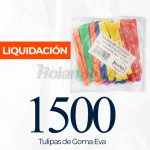Tulipas Goma Eva Hand Forma Paleta Helado Pack 1500 Unidades - Imagen 3