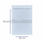 Saco Revista Bond 24 80gr Pack 50 Unidades 23x30 cm - Imagen 8