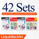 Aplicaciones Brillantes Adix Creative Figuras Estrellas Pack - Imagen 4