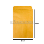 Saco Oficio Amarillo Pack 50 Unidades 25x36 cm - Imagen 8