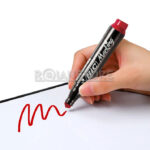 Marcador Permanente Bic Plumon Color Rojo Set 12 Und - Imagen 5