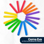 Tulipas Goma Eva Hand Forma Paleta Helado Pack 1500 Unidades - Imagen 4
