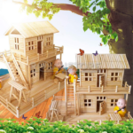 Palo Maqueta Redondo 10 mm x 50 cm Largo Set 20 unidades - Imagen 9