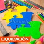 Goma Eva Adix Figuras Locomotoras de Goma Eva Pack x 30 Sets - Imagen 4