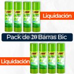 Pegamento Barra Glue Stick Bic Ecolutions Pack 20 Unidades - Imagen 5