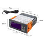 Termostato Digital 12v Incubadora Refrigeración Calefaccion - Imagen 24