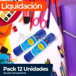 Barra Adhesiva Transparente Hand 40gr Pack 12 Unidades - Imagen 5