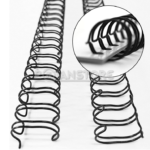 Anillo Metálico Negro 9mm 20 Unidades Capacidad 65 Hojas - Imagen 6