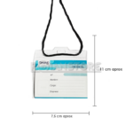 Porta Credencial Hand Horizontal 11 x 7,5 cm - Imagen 7