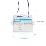 Porta Credencial Hand Horizontal 11 x 7,5 cm - Imagen 12
