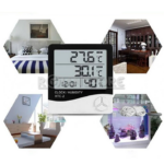 Reloj Higrometro Humedad Termometro Temperatura HTC-2 Sonda - Imagen 15