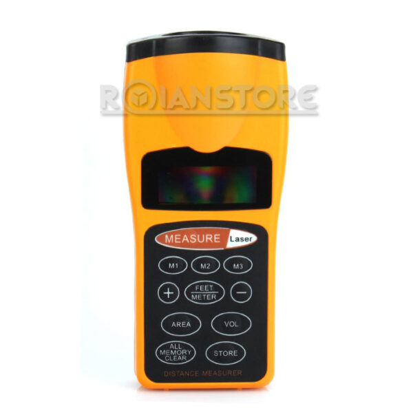 Medidor Distancias Ultrasonico Puntero Laser Huincha Digital Telemetro