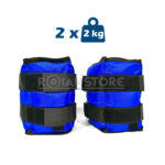 Pesas De Arena Para Muñecas Tobillos o Cintura 4 Kg El Par