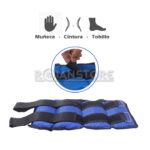Pesas De Arena Para Muñecas Tobillos o Cintura 3 Kg El Par - Imagen 18