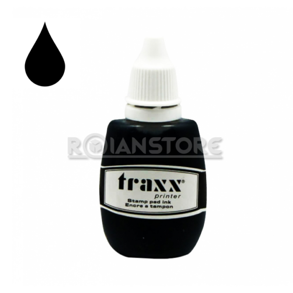 Tinta Traxx 28 Ml Tampón Negra 4400