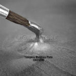 Tempera Metálica Plata 100ml - Imagen 5