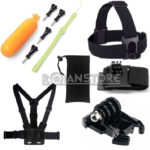 Kit Accesorios Gopro Flotador Soporte Mano Cuerpo Cabeza