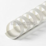 Anillo Plástico Blanco 9 mm 20 Unidades Capacidad 65 Hojas - Imagen 3