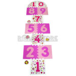 Juego De Patio Interior Infantil Adix Alfombra Luche 25 Piezas