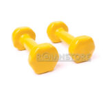 Set Mancuernas 1 Kg - 2 x 0.5 Kg Antideslizantes Vinilo - Imagen 3