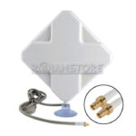 Antena 4G 3G Modem Bam Huawei ZTE Conector Ts9 35dBi