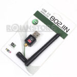 Mini Adaptador Lan Wifi Wireless Usb 2.0 Antena Desmontable - Imagen 4