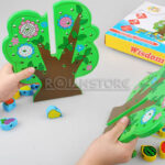 Árbol de Frutas de Madera para Desarrollar Precisión de los Niños - Imagen 7