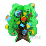 Árbol de Frutas de Madera para Desarrollar Precisión de los Niños
