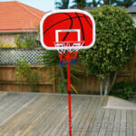 Set De Basketball Incluye Base Aro Pedestal Pelota y Malla - Imagen 2