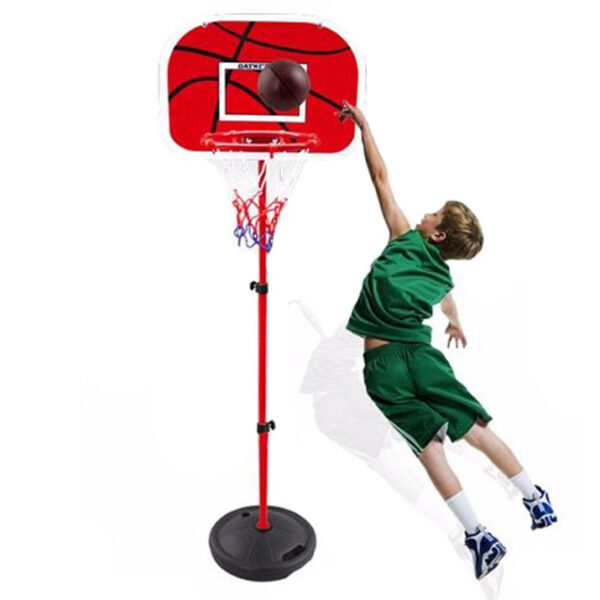 Set De Basketball Incluye Base Aro Pedestal Pelota y Malla