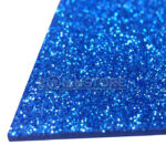 Goma Eva Glitter Azul 40x60 Cm