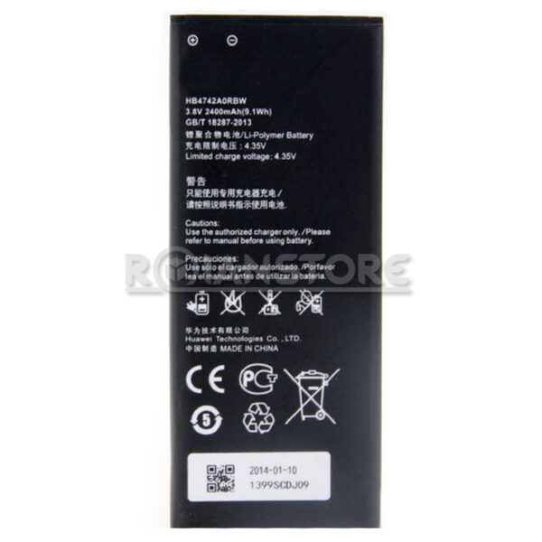 Batería Alternativa Huawei HB4742A0RBW Honor 3C Ascend G730