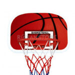 Set De Basketball Incluye Base Aro Pedestal Pelota y Malla - Imagen 6
