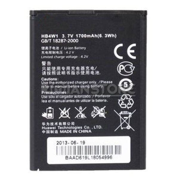 Bateria Alternativa Huawei Hb4w1h Ascend Y210 G510 G525 G520 C8813 T8951